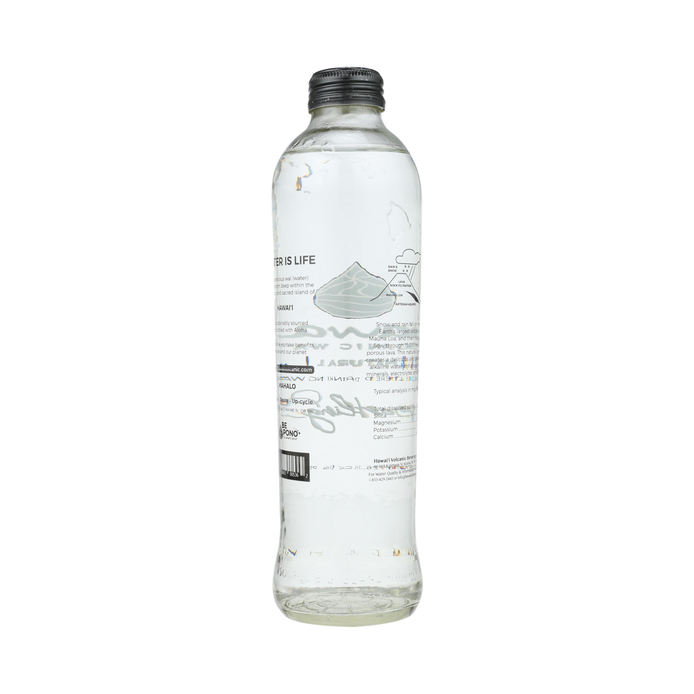 Glass Premium Water Natural 26 3 Fl Oz Hawaii Volcanic Whole Foods Market